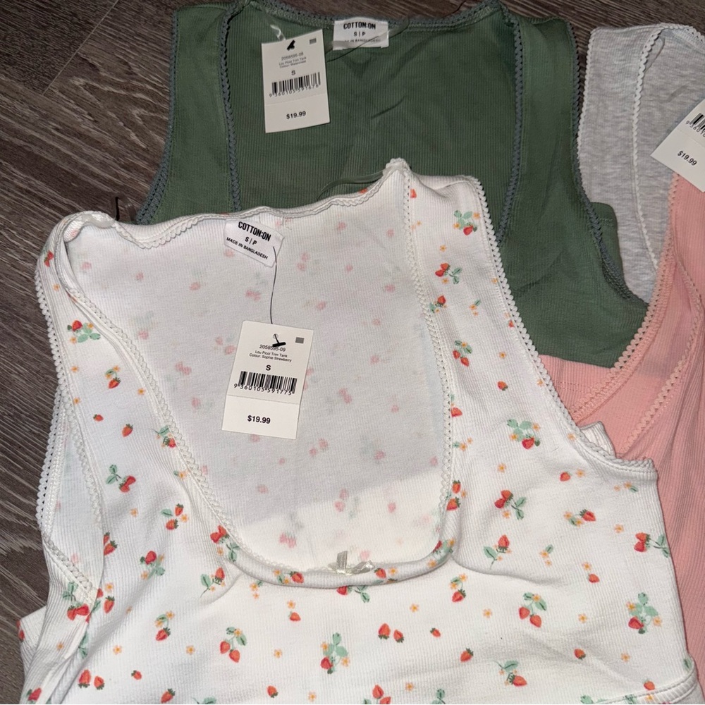 4 Piece Cotton On Tops - All Size Small - Picture 2 of 5